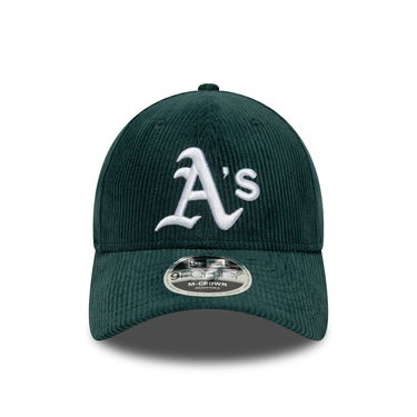 Šiltovka New Era Oakland Athletics Corduroy 9FORTY M-CROWN Adjustable Baseball Cap Zelené | 60691061, 1