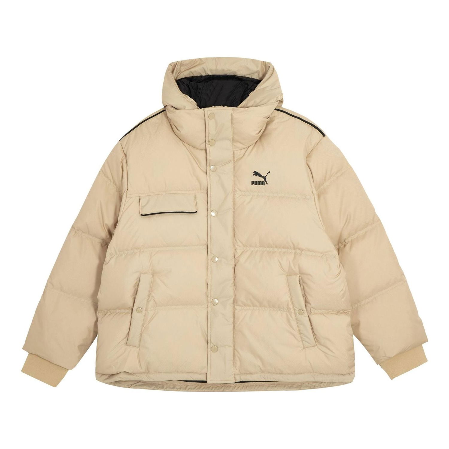Prešívaná bunda Puma Winter Hooded Down Coat Béžová | 539230-12, 0
