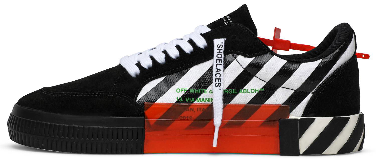 Tenisky a topánky Off-White Off-White Vulc "Black White" Čierna | OMIA085R20C210180129, 0