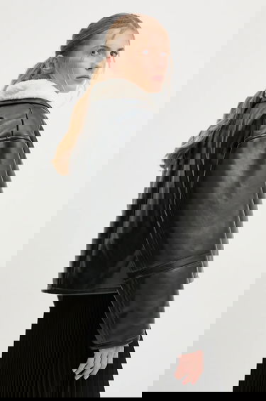 Bunda STAND STUDIO Leonora Oversize Jacket Čierna | 66325.9132, 2