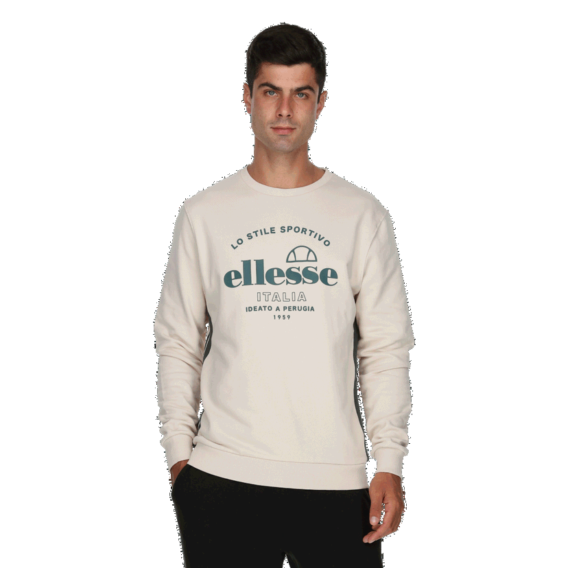 Mikina Ellesse Crewneck Sweatshirt Béžová | ELA243M604-92