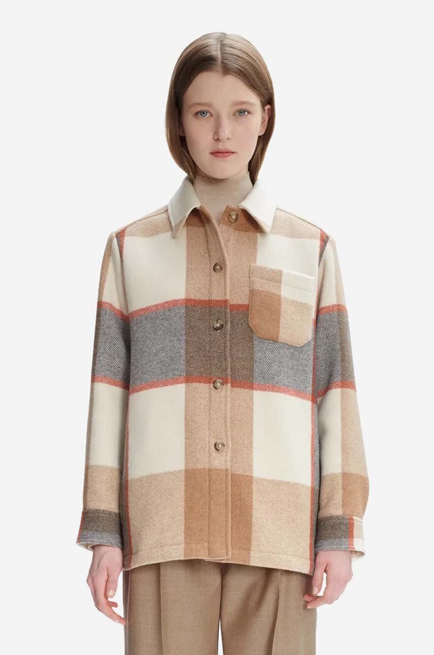 Košeľa A.P.C. Oversize Shirt Jacket Béžová | WOANS.F02773, 0