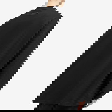 Tričko Fear of God ESSENTIALS Spring Tab Long Sleeve T-Shirt Čierna | 125SP244204F, 3