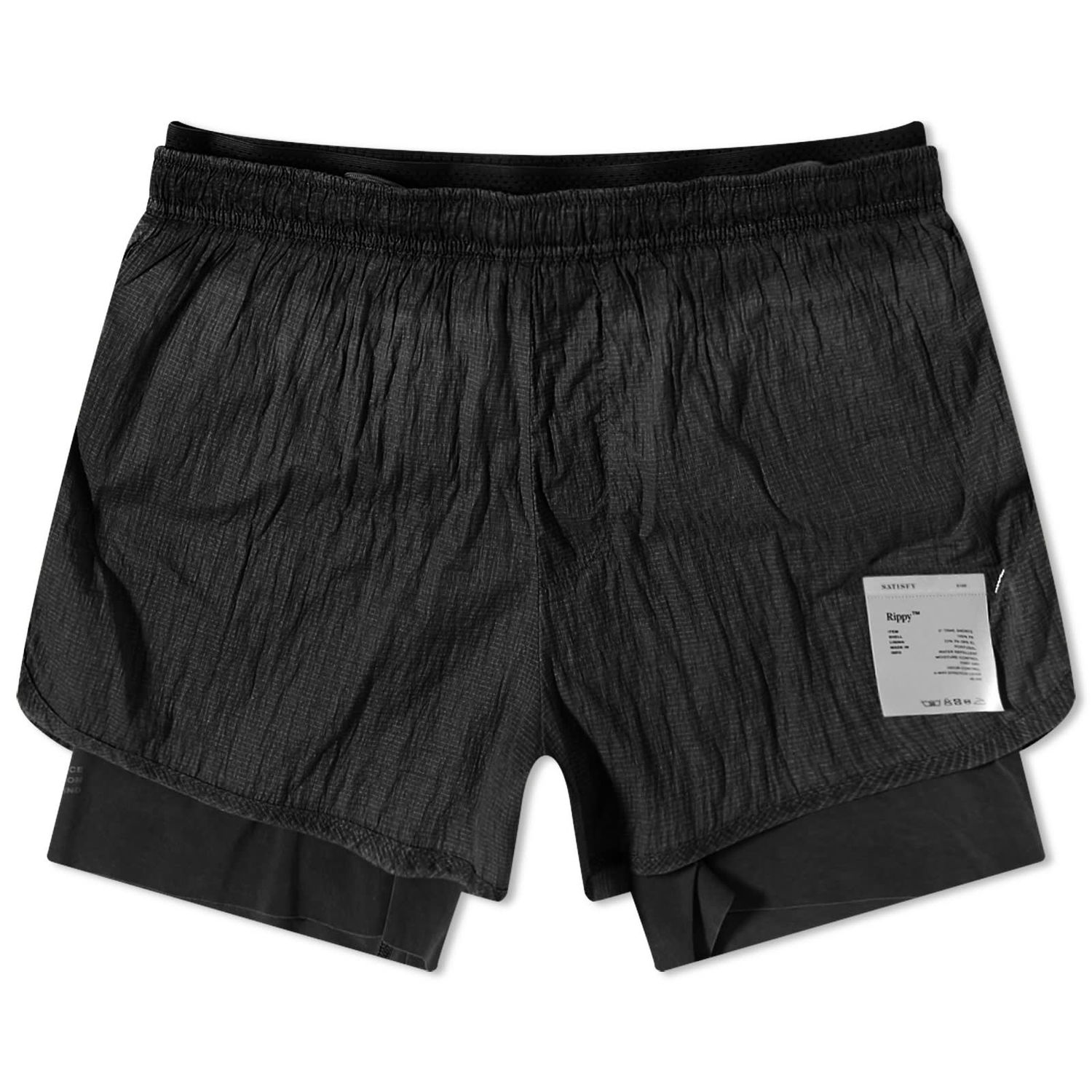 Šortky Satisfy Rippy 3" Trail Shorts Čierna | 5100-BK, 0