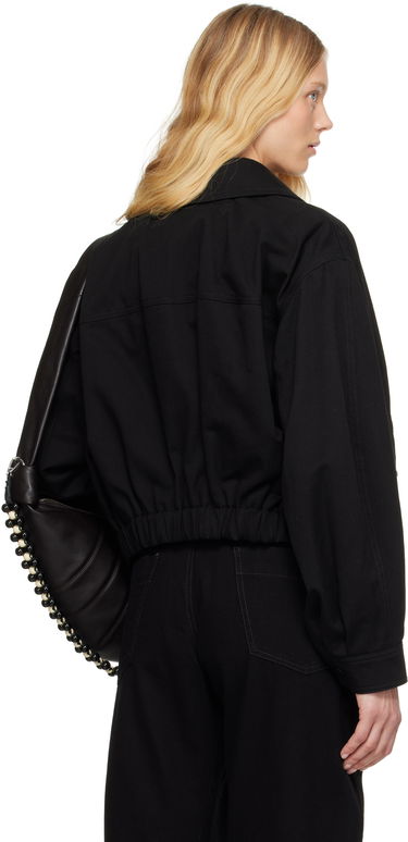 Bomber bunda LEMAIRE Lemaire Short Bomber Jacket Čierna | OW1149 LF1365, 2