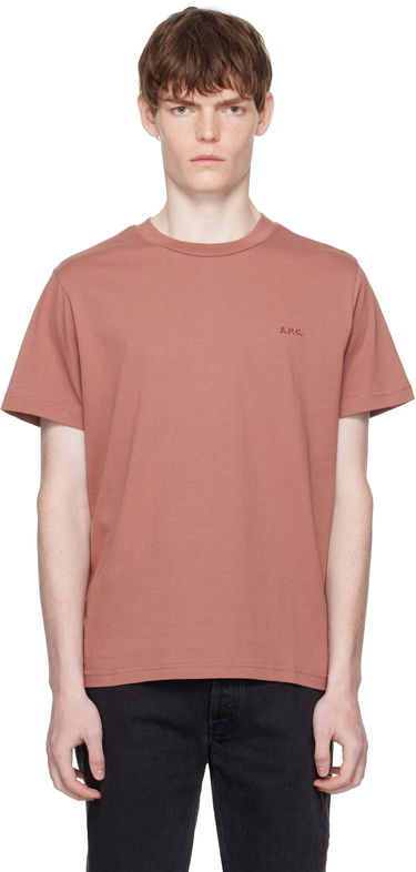 Tričko A.P.C. Standard Embroidered Logo T-Shirt Biela | COHBW-M26392, 4