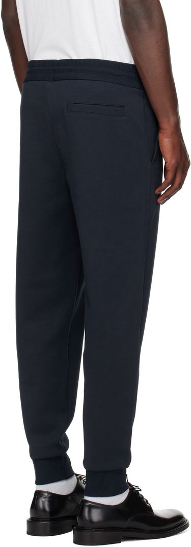 Tepláky BOSS BOSS Drawstring Jersey Cotton Sweatpants Navy | 50520322, 2