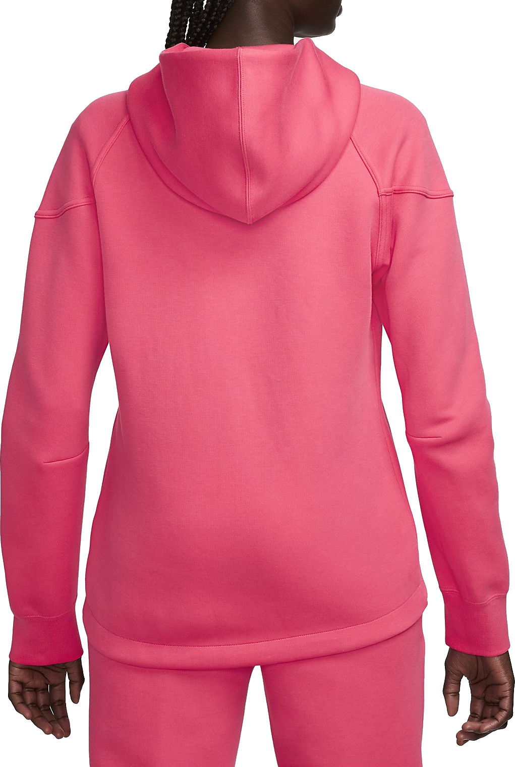 Mikina Nike NSW TCH FLC WR FZ HDY W Ružová | fb8338-629, 1