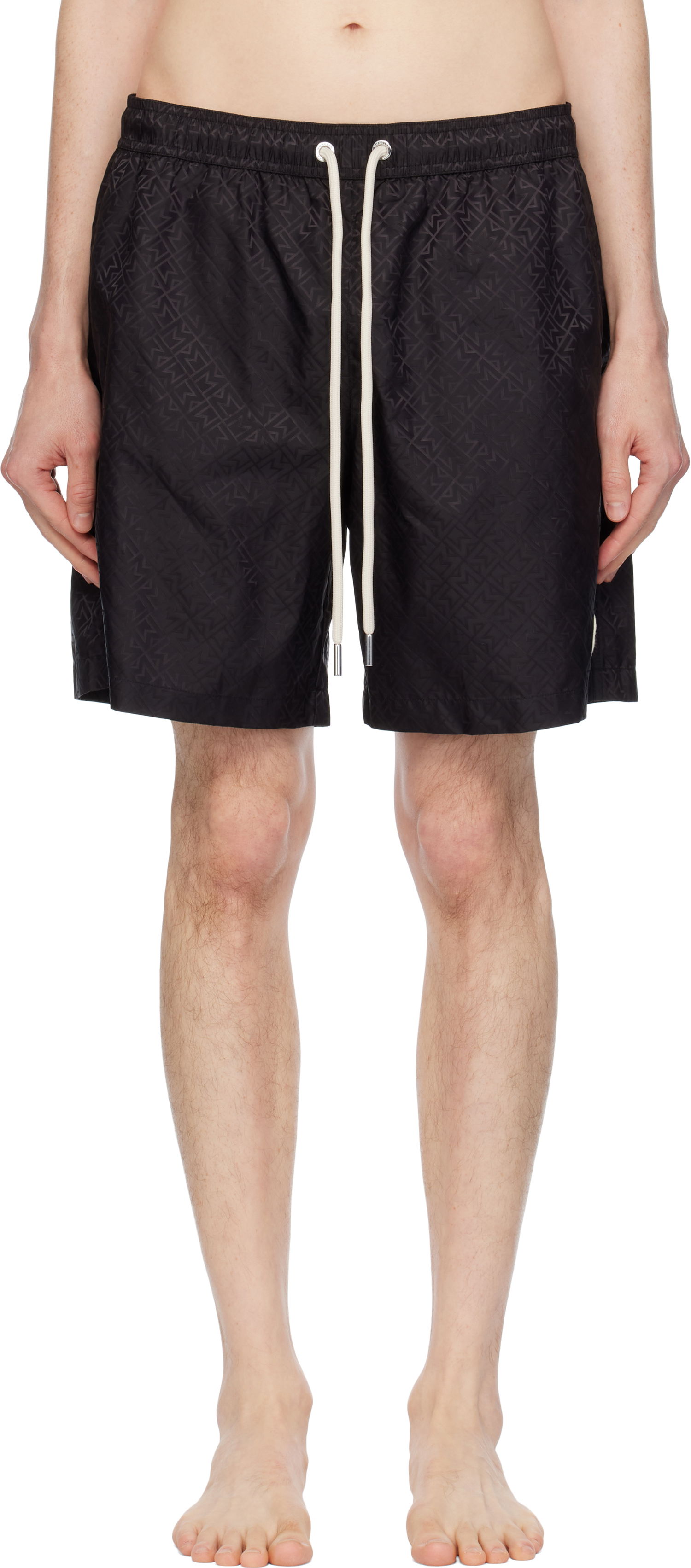 Plavky Moncler Moncler Monogram Swim Shorts Čierna | K10912C000025987H, 0