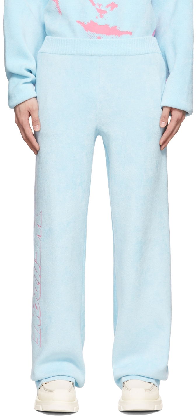 Tepláky We11done We11done Viscose Lounge Pants Modrá | WD-KP1-22-626-U-SK, 0