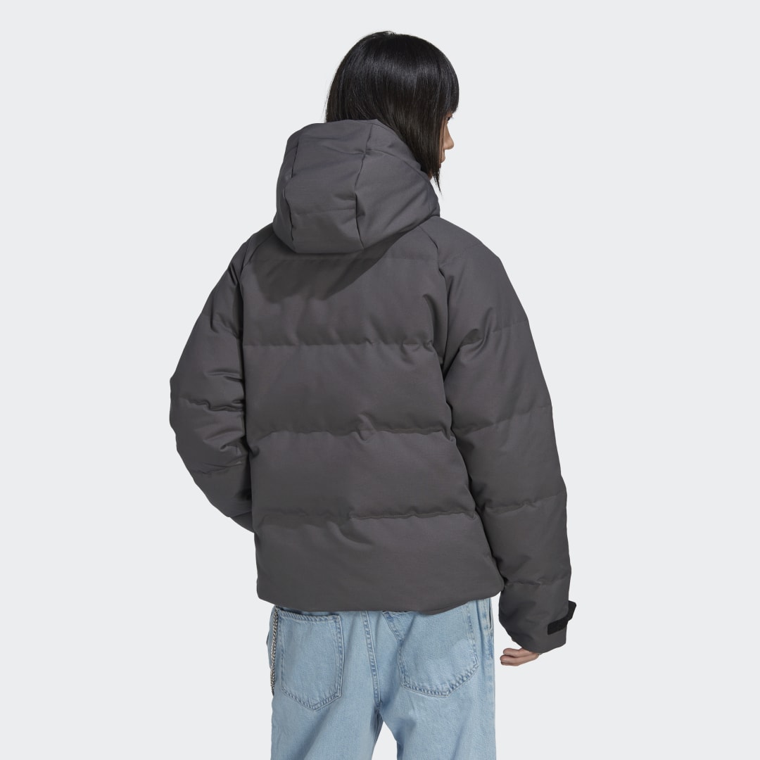 Bunda adidas Originals FC Bayern Lifestyler Down Jacket Šedá | HF1344, 1
