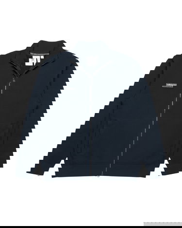 Bunda adidas Originals Originals Lawton SPZL Full-Zip Ribbed Stand-Up Collar Track Top Navy | KA3907, 0