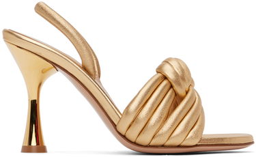 Tenisky a topánky Gianvito Rossi Ottavia Heeled Sandals Metalická | G32458.95LAC.NPS, 0