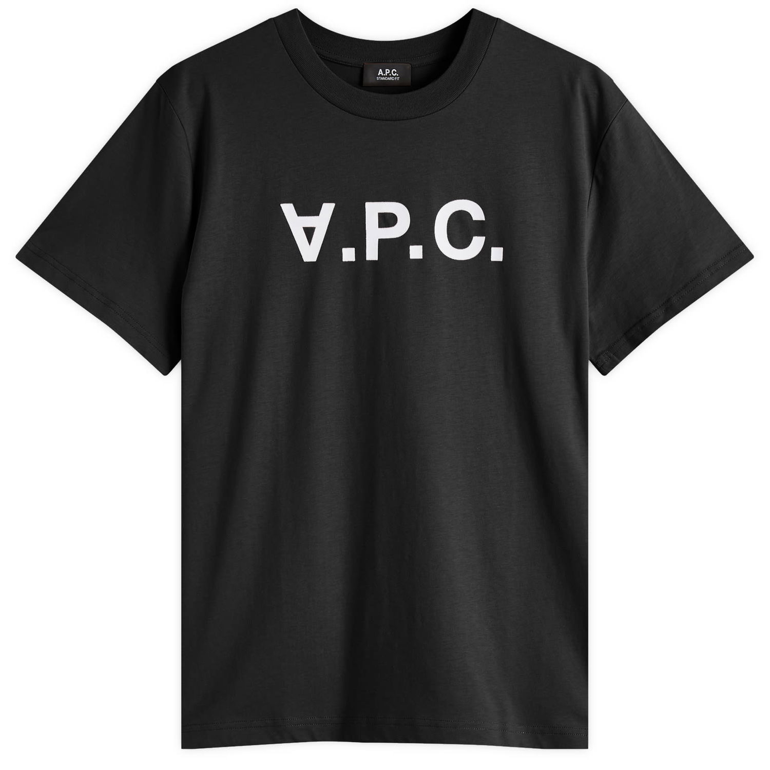 Tričko A.P.C. Men's VPC Logo T-Shirt Čierna | COHBM-M26384-TZD, 1