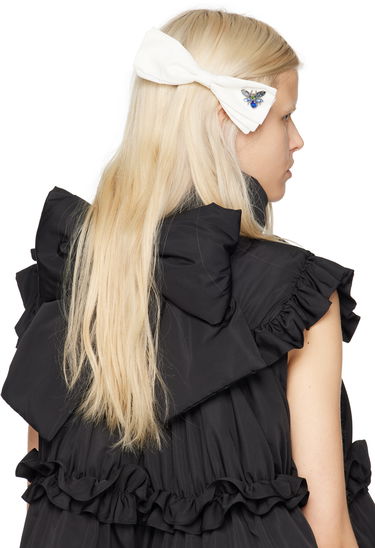 Spona Erdem Erdem Crystal Bee Hair Bow Biela | PS24_R1H4_WECF, 2