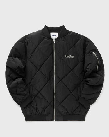 Bomber bunda Butter Goods Quilted Bomber Jacket Čierna | P23429, 0
