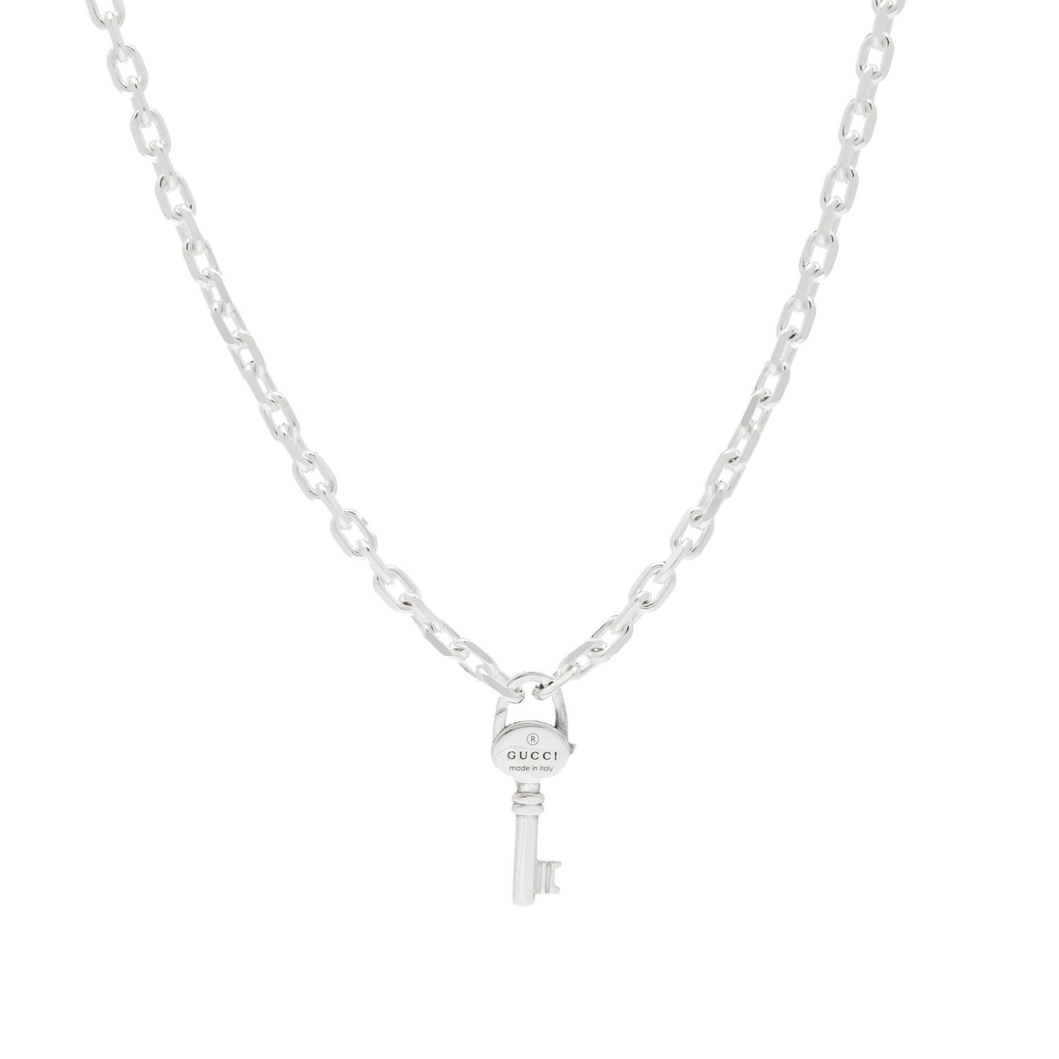 Náhrdelník Gucci Trademark Key Necklace Metalická | YBB79634300100U, 0