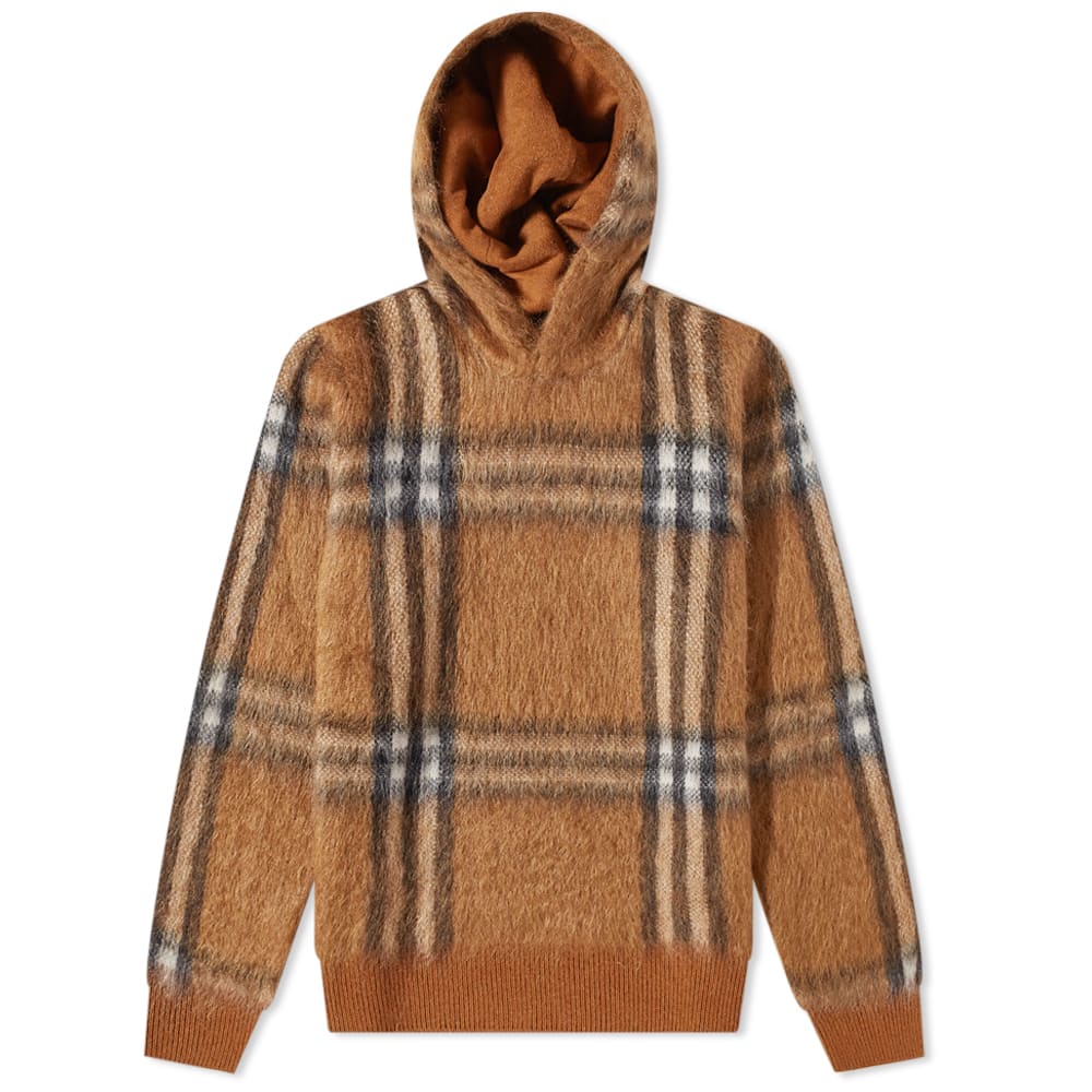 Mikina Burberry Malone Check Mohair Hoody Hnedá | 8063643-A8900, 0