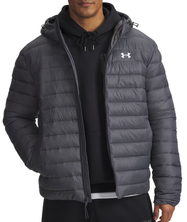 Prešívaná bunda Under Armour Sportswear Hooded Insulated Puffer Jacket Šedá | 6006363-025, 0