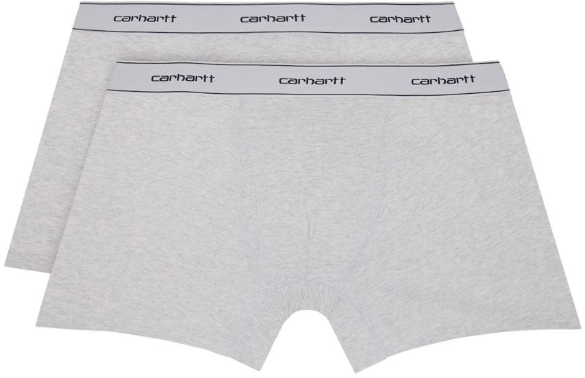 Boxerky Carhartt WIP Two-Pack Boxers Šedá | I029375, 0