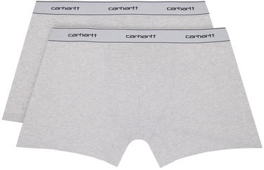 Boxerky Carhartt WIP Two-Pack Boxers Šedá | I029375, 0
