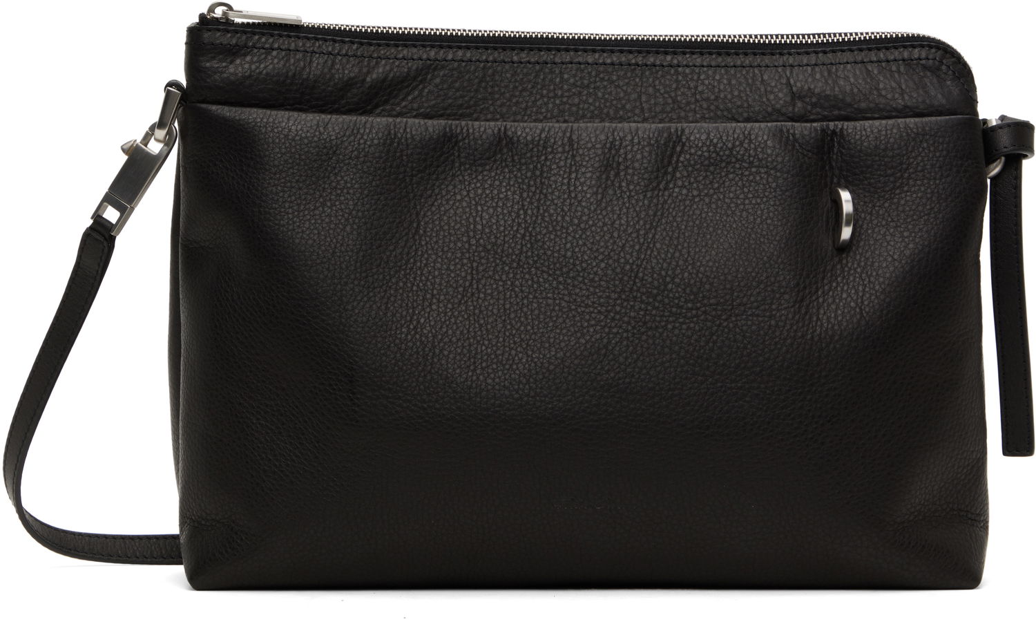 Taška cez rameno Rick Owens Rick Owens Hollywood Adri Crossbody Bag Čierna | RA01E0627 LCN, 0
