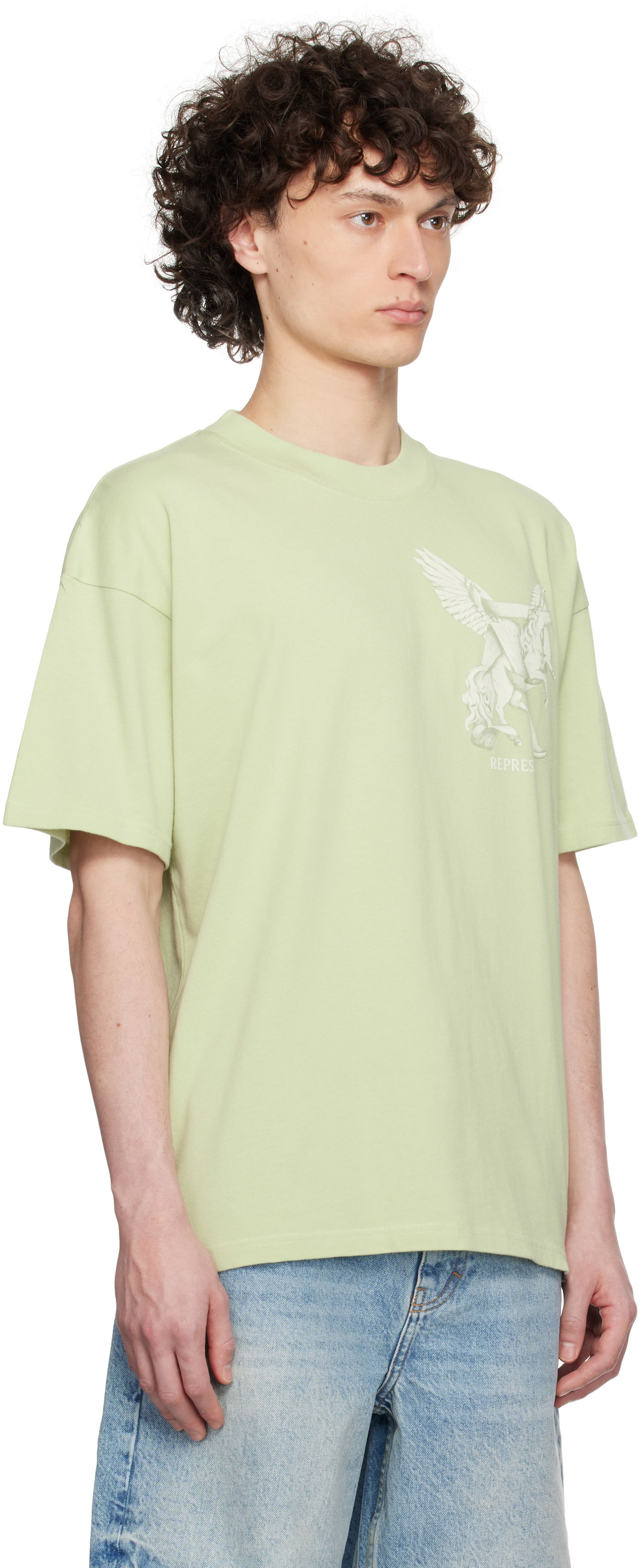 Tričko Represent Clo 'Elegance In Motion' T-shirt Zelené | MLM41066, 1