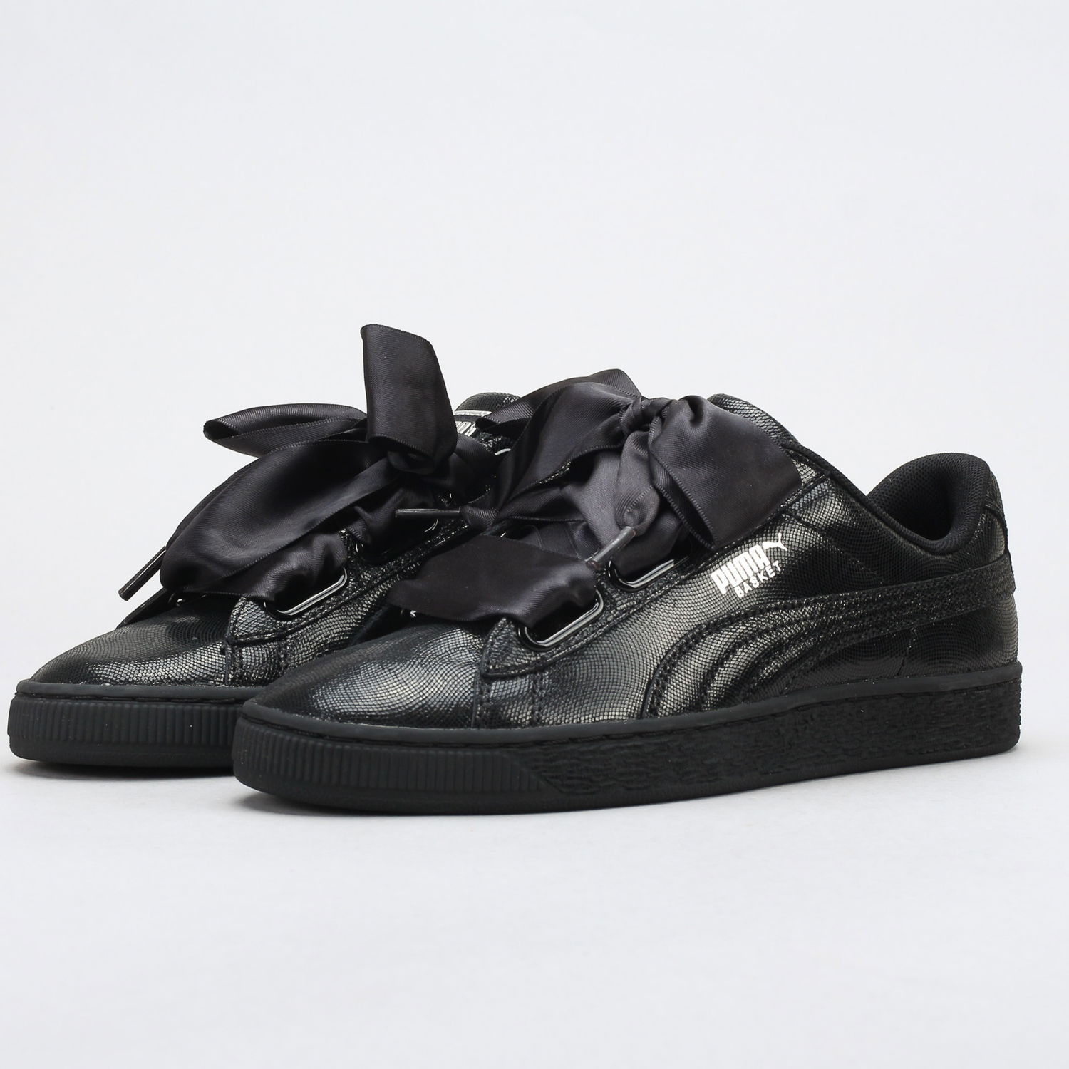 Tenisky a topánky Puma Basket Heart NS Wn's black - black Čierna | 364108 01, 0