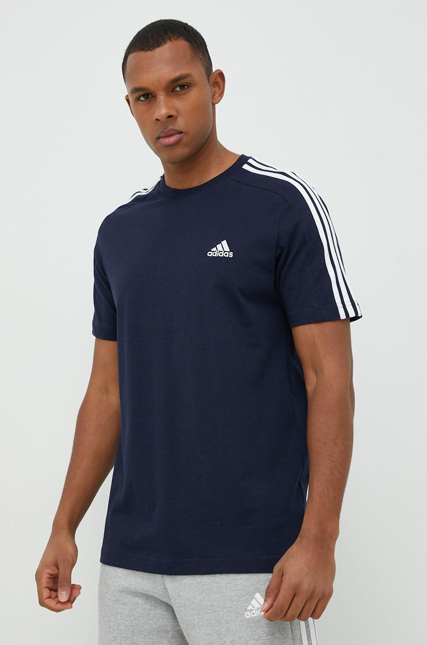 Tričko adidas Performance Cotton Tee Navy | IC9335, 0