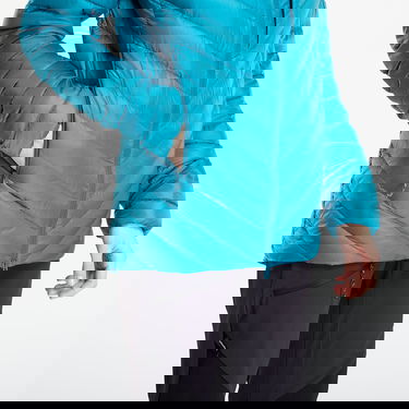 Prešívaná bunda Mammut Broad Peak IN Hooded Puffer Jacket Tyrkysová | 1013-02962 deep teal-black, 3