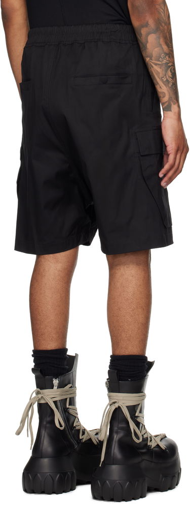 Šortky Rick Owens Rick Owens Concordians Cargobela Shorts Čierna | RU02E1360 TE, 2