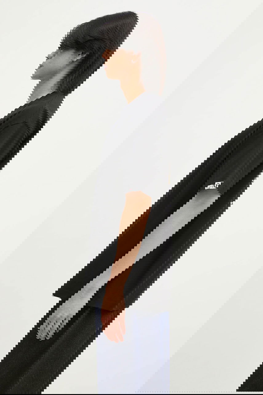 Tričko AAPE by A Bathing Ape Printed T-shirt Moon Face Logo Čierna | AAPTEM1564XXN, 1