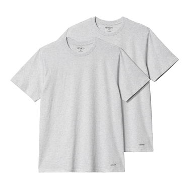 Tričko Carhartt WIP Standard Crew Neck T-Shirt "Ash Heather" Šedá | I029370_1FW_XX, 0
