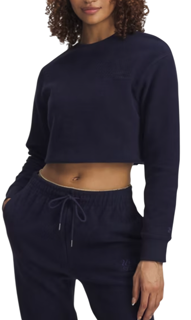 Mikina Under Armour Under Armour Icon Terry Varsity Crew Sweatshirt Navy | 6003680-410, 0