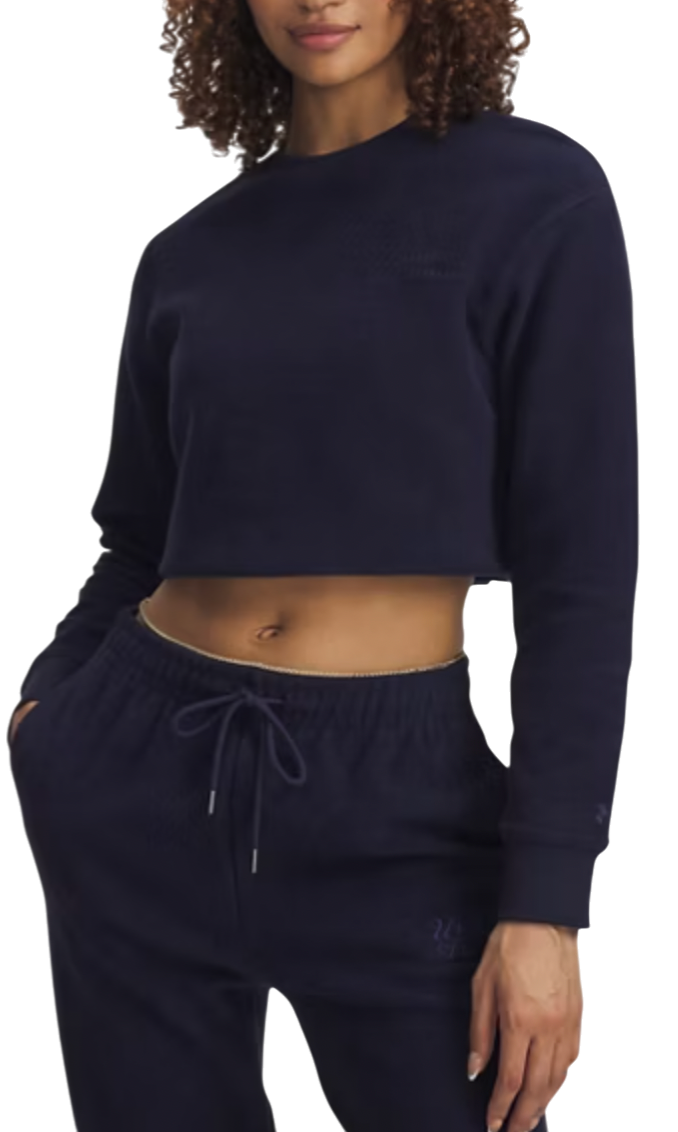 Mikina Under Armour Under Armour Icon Terry Varsity Crew Sweatshirt Navy | 6003680-410