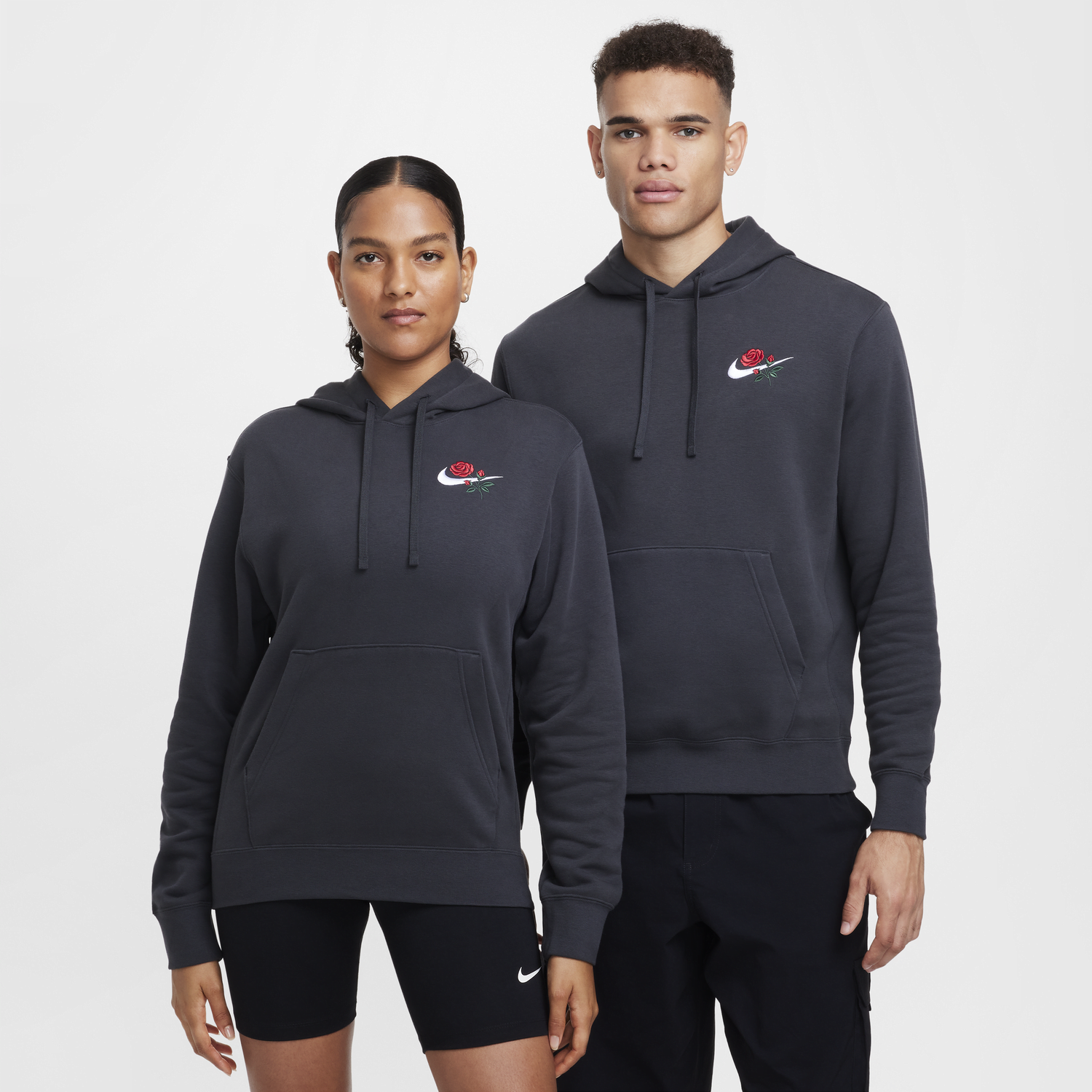 Mikina Nike Sportswear Hoodie Fleece Šedá | HQ2633-060, 0