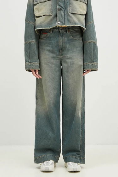 Džínsy Martine Rose High Waist Jeans Modrá | 240WD02501, 0