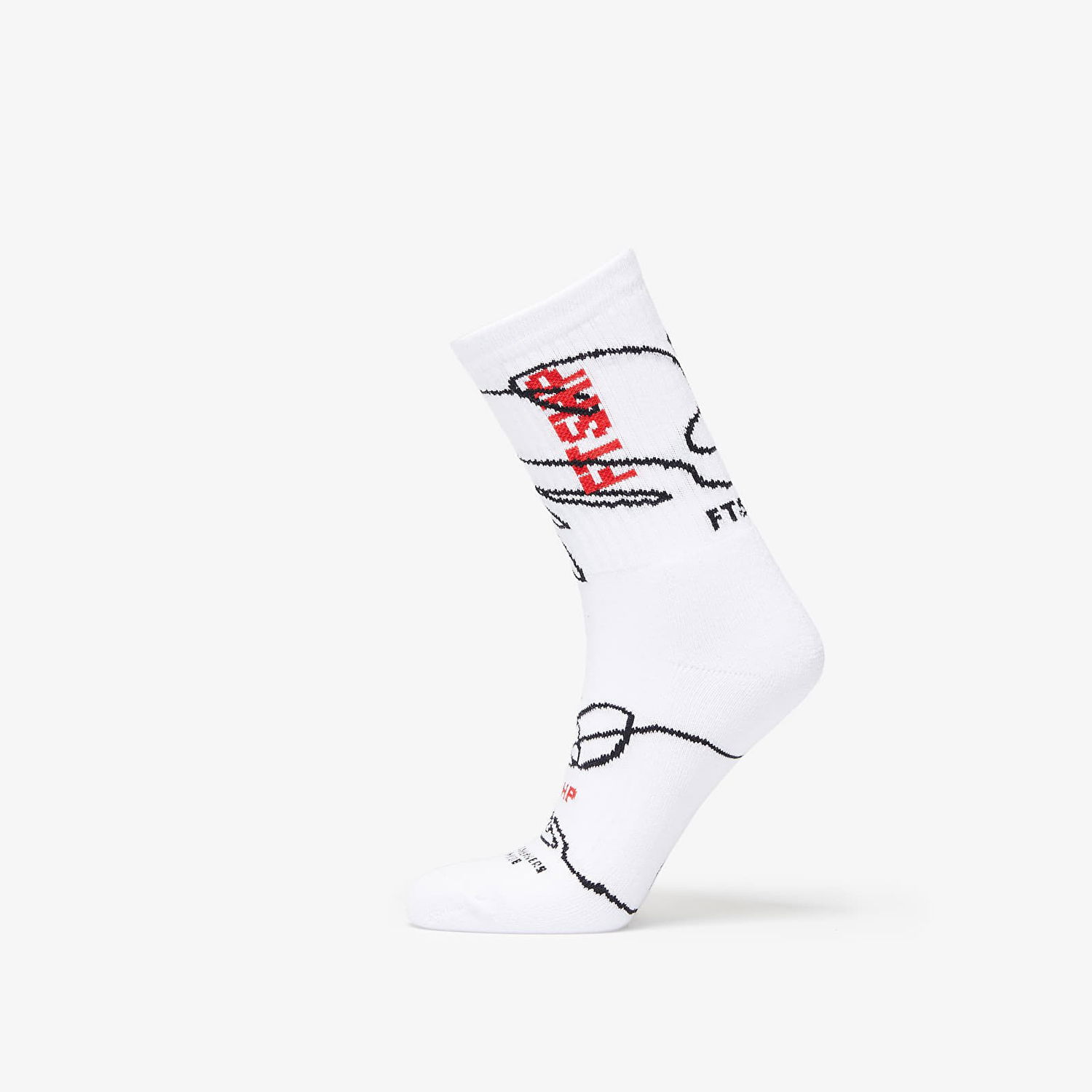 Spodná bielizeň a ponožky Footshop The Skateboard Biela | FTSHP_257, 0