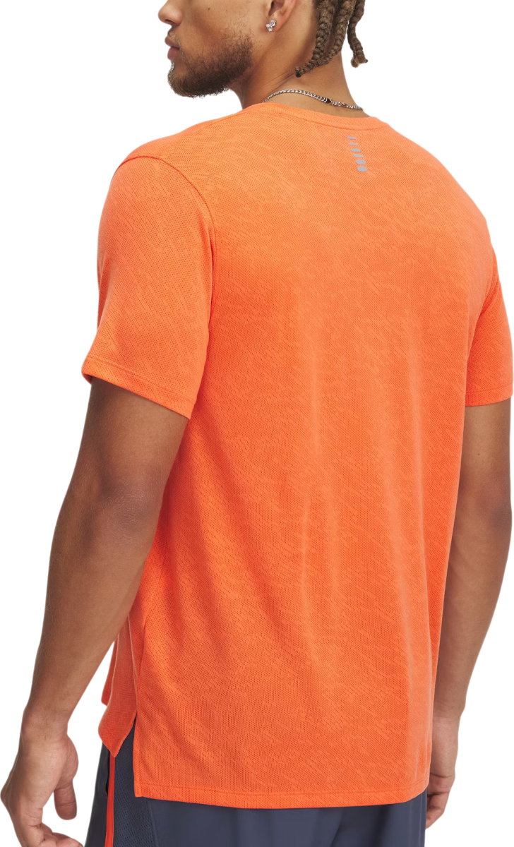Tričko Under Armour Under Armour UA Launch Camo Short Sleeve T-Shirt Oranžová | 1386681-847, 1