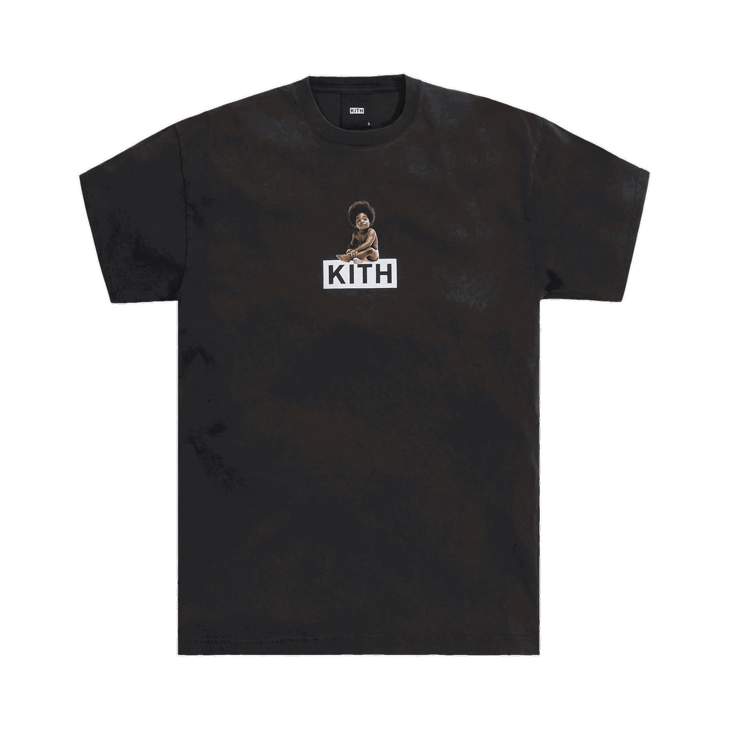 Tričko KITH For The Notorious B.I.G Ready To Die Classic Logo Vintage Tee Čierna | KH030055 100, 0