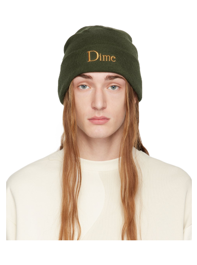 Kulicha Dime Classic Wool Fold Beanie Zelené | DIME23D2F40ARM