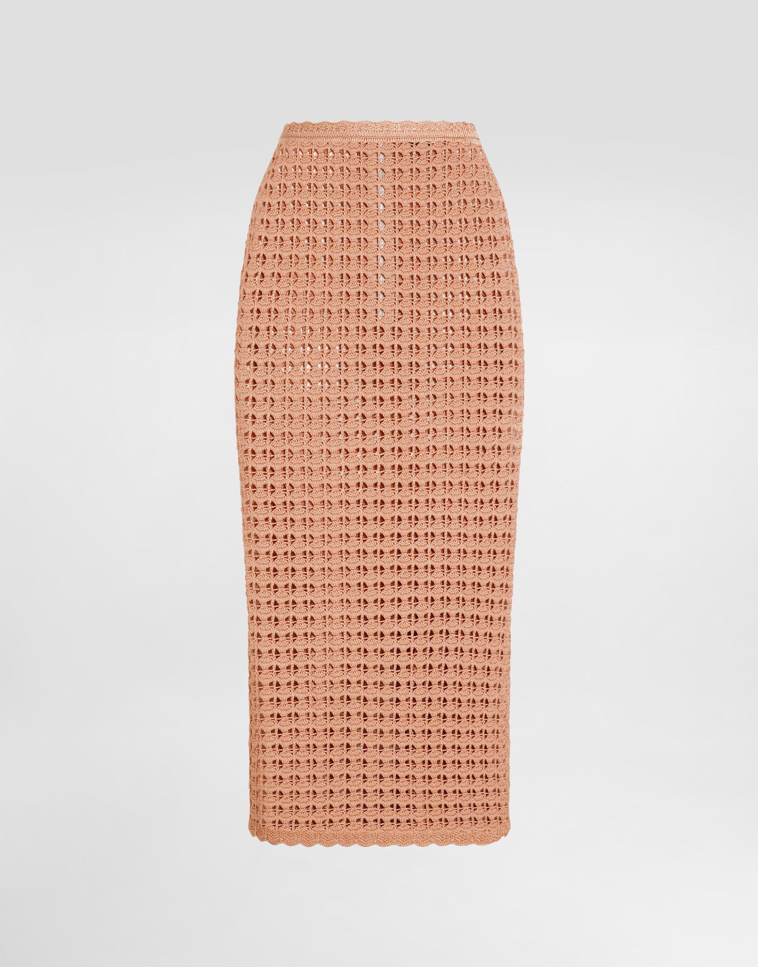 Sukňa Dolce & Gabbana Dolce & Gabbana Crochet Midi Skirt Oranžová | FXO27TJGMBHF0938, 0