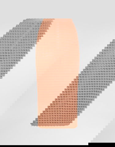 Sukňa Dolce & Gabbana Dolce & Gabbana Crochet Midi Skirt Oranžová | FXO27TJGMBHF0938, 0