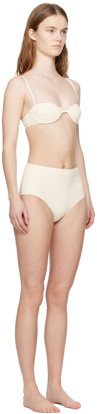 Plavky TOTEME TOTEME Sweetheart Neck Bikini Béžová | 223-881-795 / 223-889-795, 1