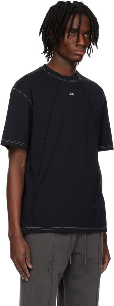 Tričko A-COLD-WALL* Millbank T-shirt with Contrast Stitching and Logo Čierna | ACWMTS194, 1