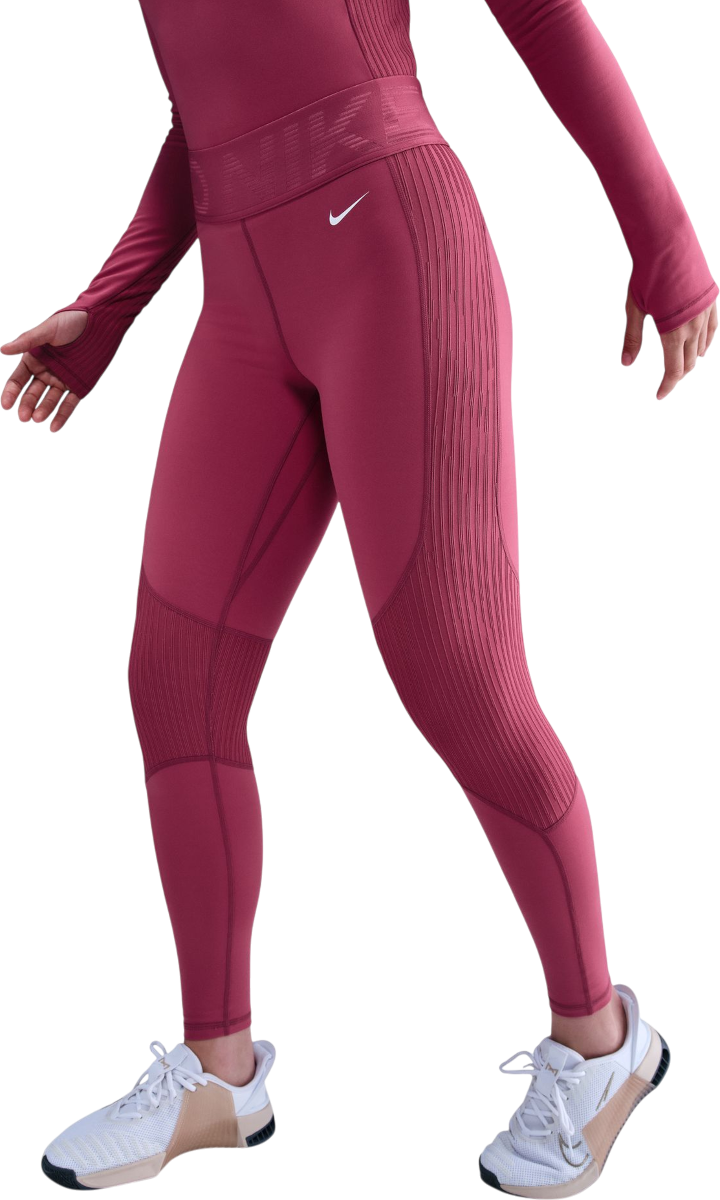 Legíny Nike Pro High-Waisted Leggings Vínová | hv2508-634, 0