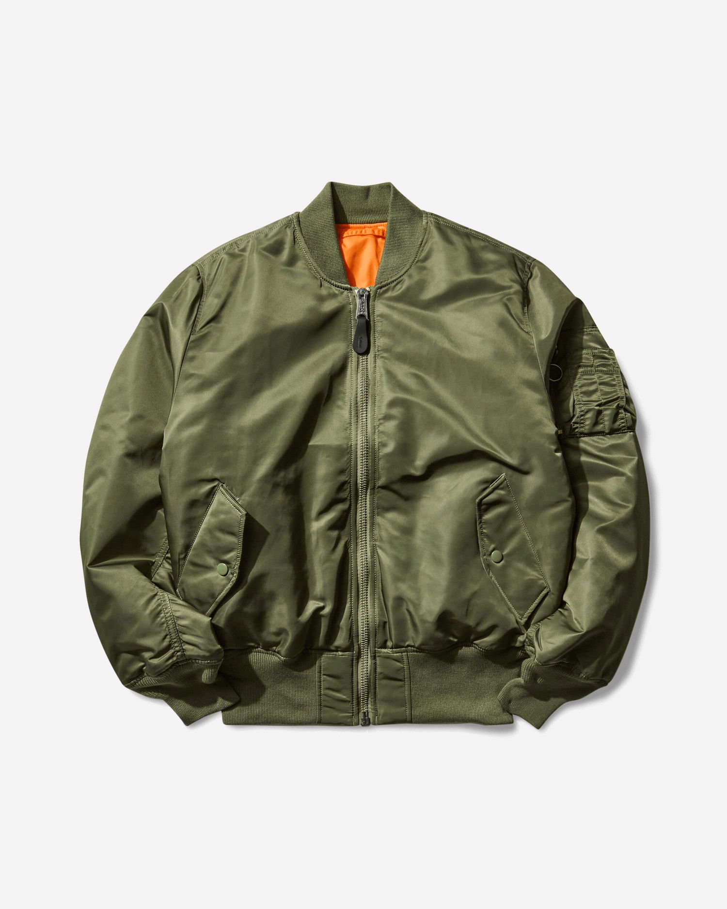 Bomber bunda Alpha Industries MA-1 Heritage Bomber Jacket Zelené | F100101 01, 0
