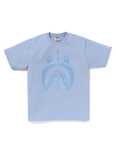 Tričko BAPE Pigment Shark Tee Modrá | 1J30-110-023