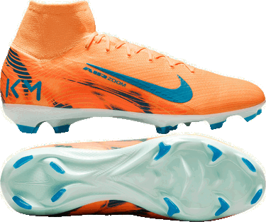 Tenisky a topánky Nike Zoom Mercurial Superfly 10 Pro Kylian Mbappé FG Oranžová | im9321-801, 3