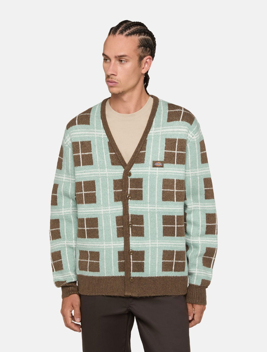 Sveter Dickies Stevensville Cardigan Zelené | 0A863P, 0